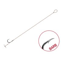 Delphin Proxi Quickstop 6St. 8cm Ø0,10mm Gr.8