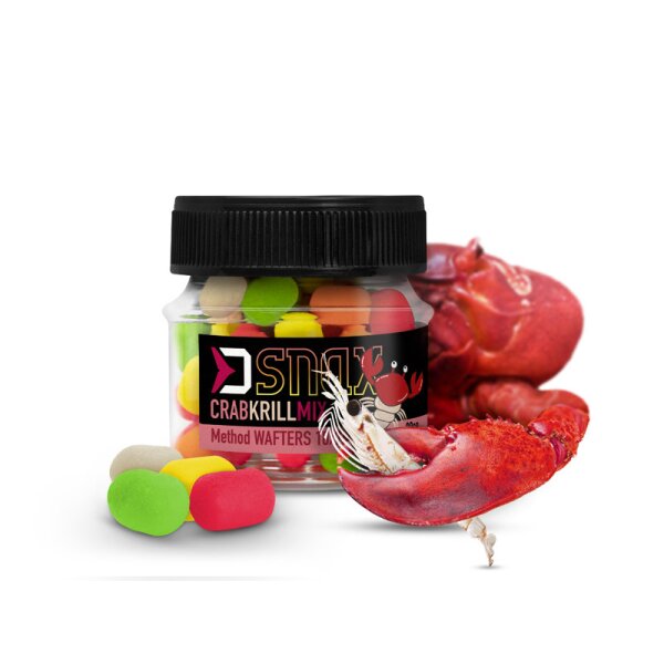 Delphin D SNAX Wafter mix Krabben-Krill 10x7mm 20g