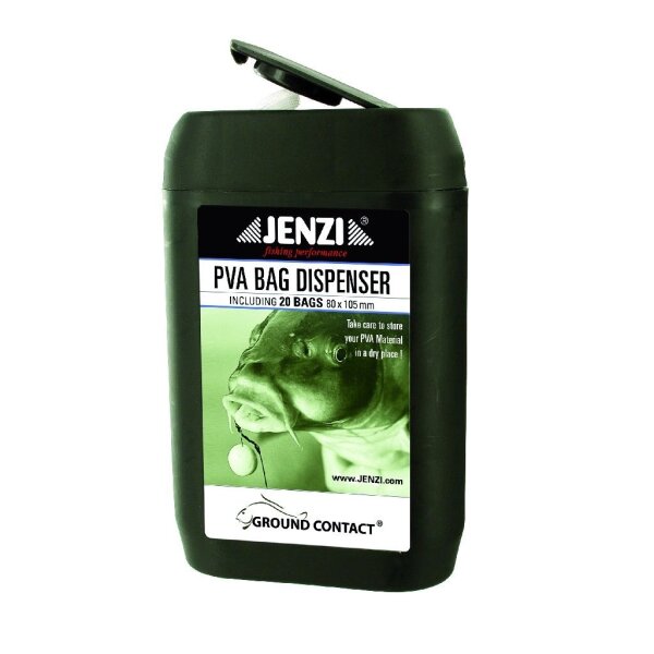 JENZI PVA Bag Dispenser Beutel Spender 20 Stück 80x105mm