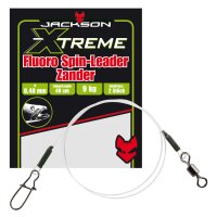 Jackson Ready-to-Fish Fluoro Leader Zander  0,40mm 9kg 40cm 2 St&uuml;ck