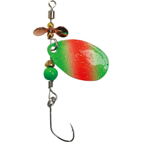 2,3g grün-orange/kupfer